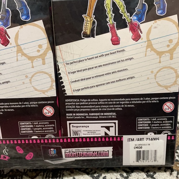 Monster high coffin bean 3 pack twyla, Robecca steam, Venus McFlytrap rare HTF - Picture 13 of 14